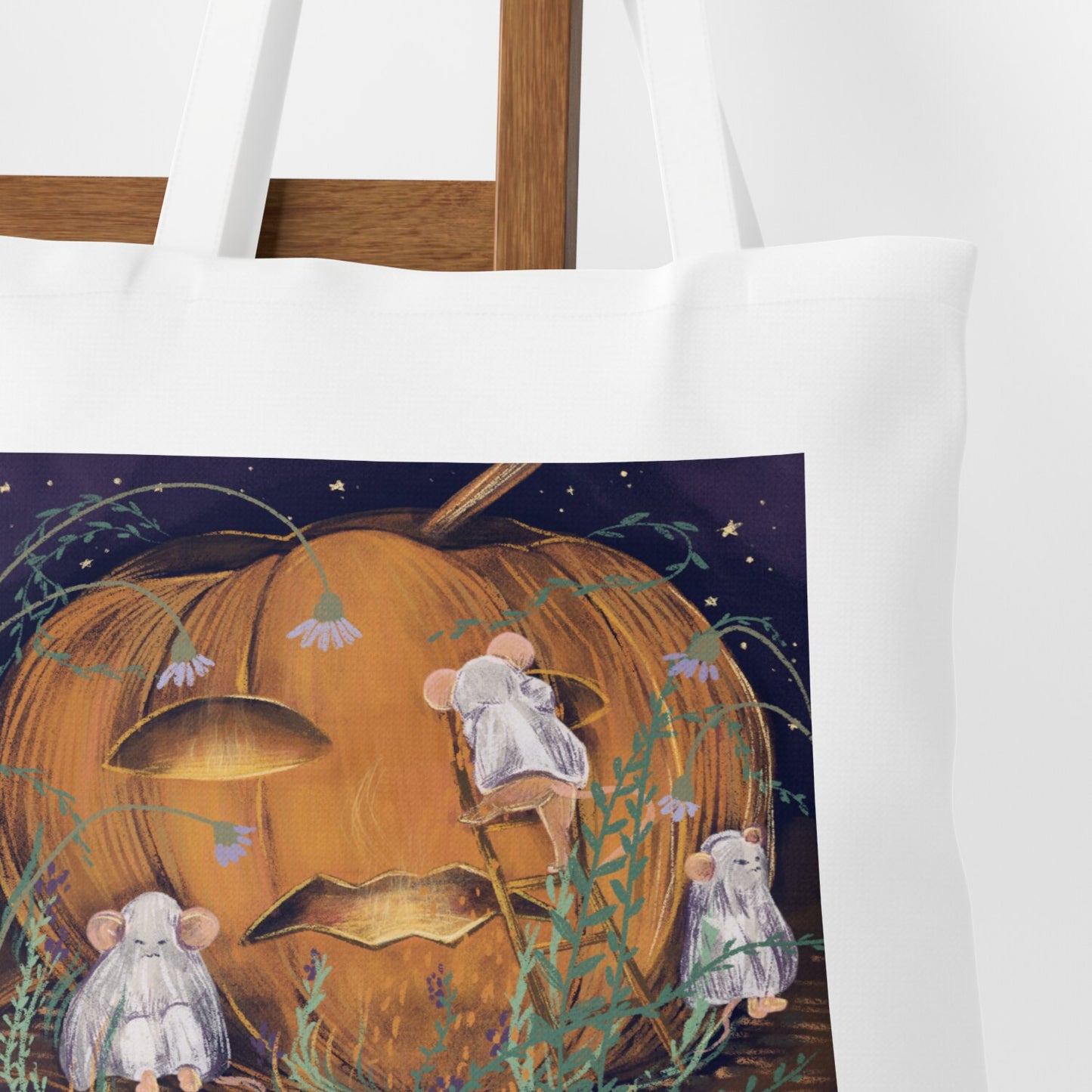 Tote Bag - Dawn, Two Lovers, Night and Day