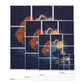 Ceramic Tiles - Dawn, Two Lovers, Night and Day