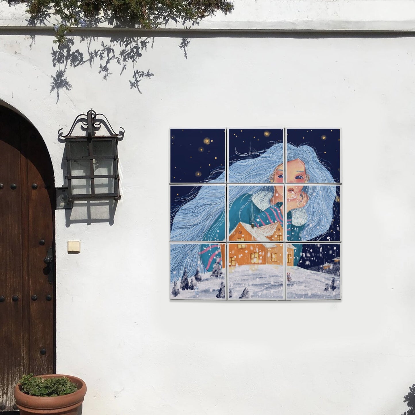 Ceramic Tiles - The Snow Maiden