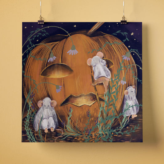 Impression Fine Art - Le secret d'halloween