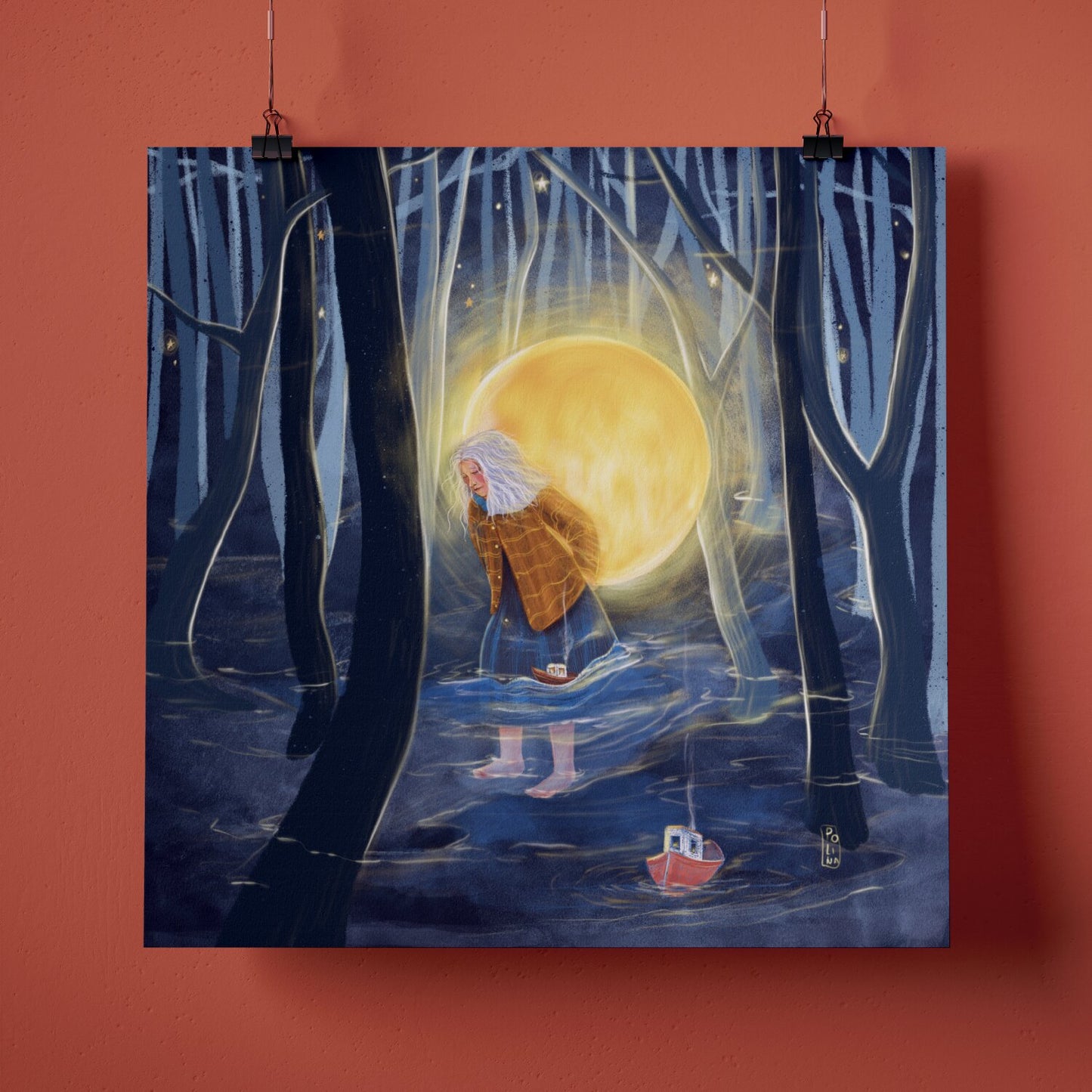 Fine Art Print - Dawn, Two Lovers, Night and Day