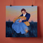 Fine Art Print - Dawn, Two Lovers, Night and Day