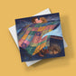 Postcard - Dawn, Two Lovers, Night and Day