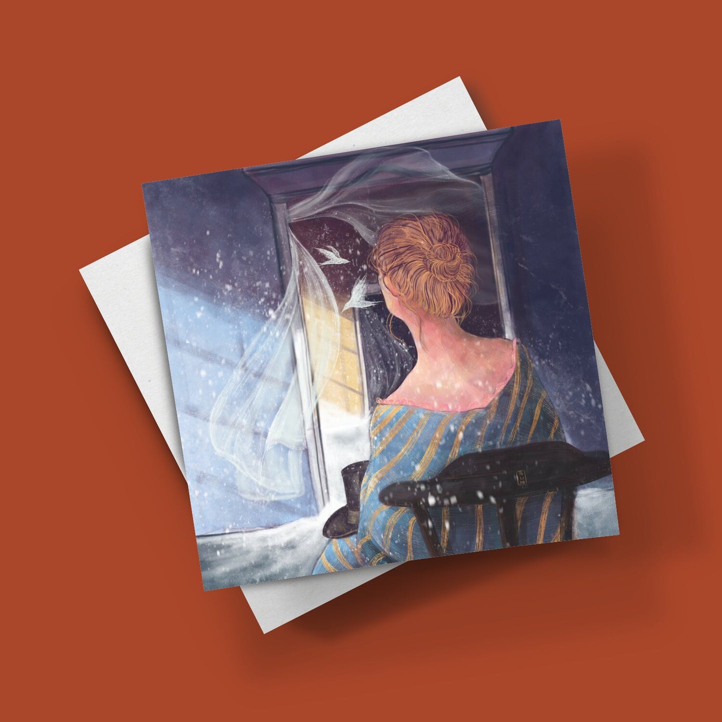 Postcard - Waiting for the Storm