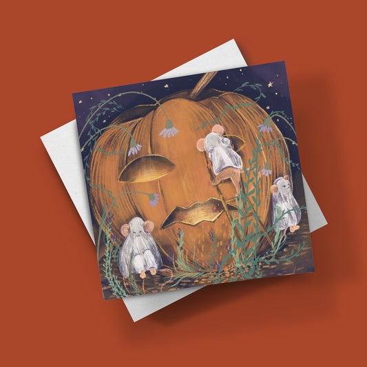 Carte postale - Le secret d'halloween