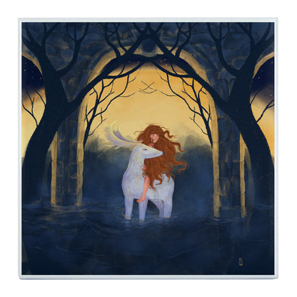 Ceramic Tiles - Dawn, Two Lovers, Night and Day