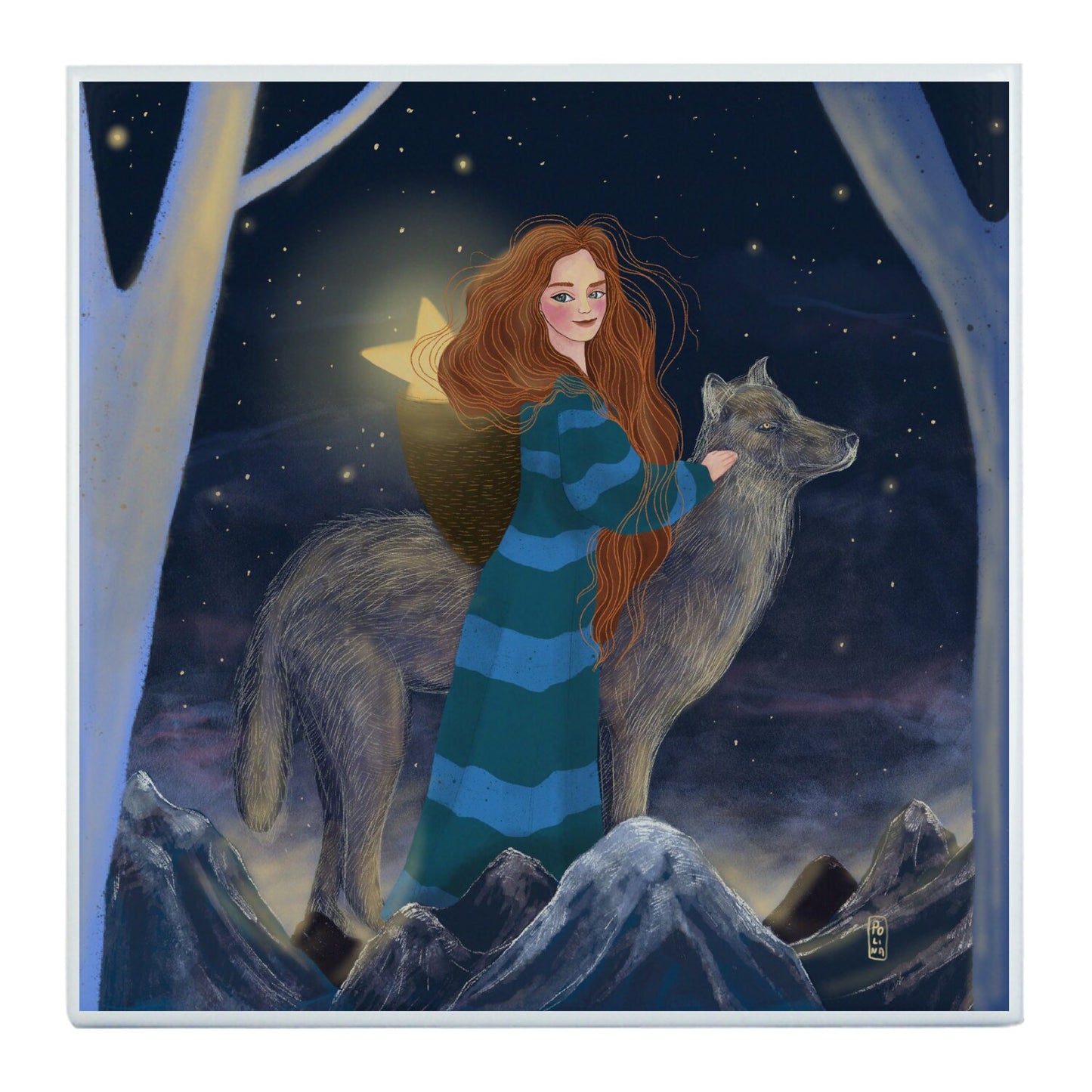 Ceramic Tiles - The Night Watcher
