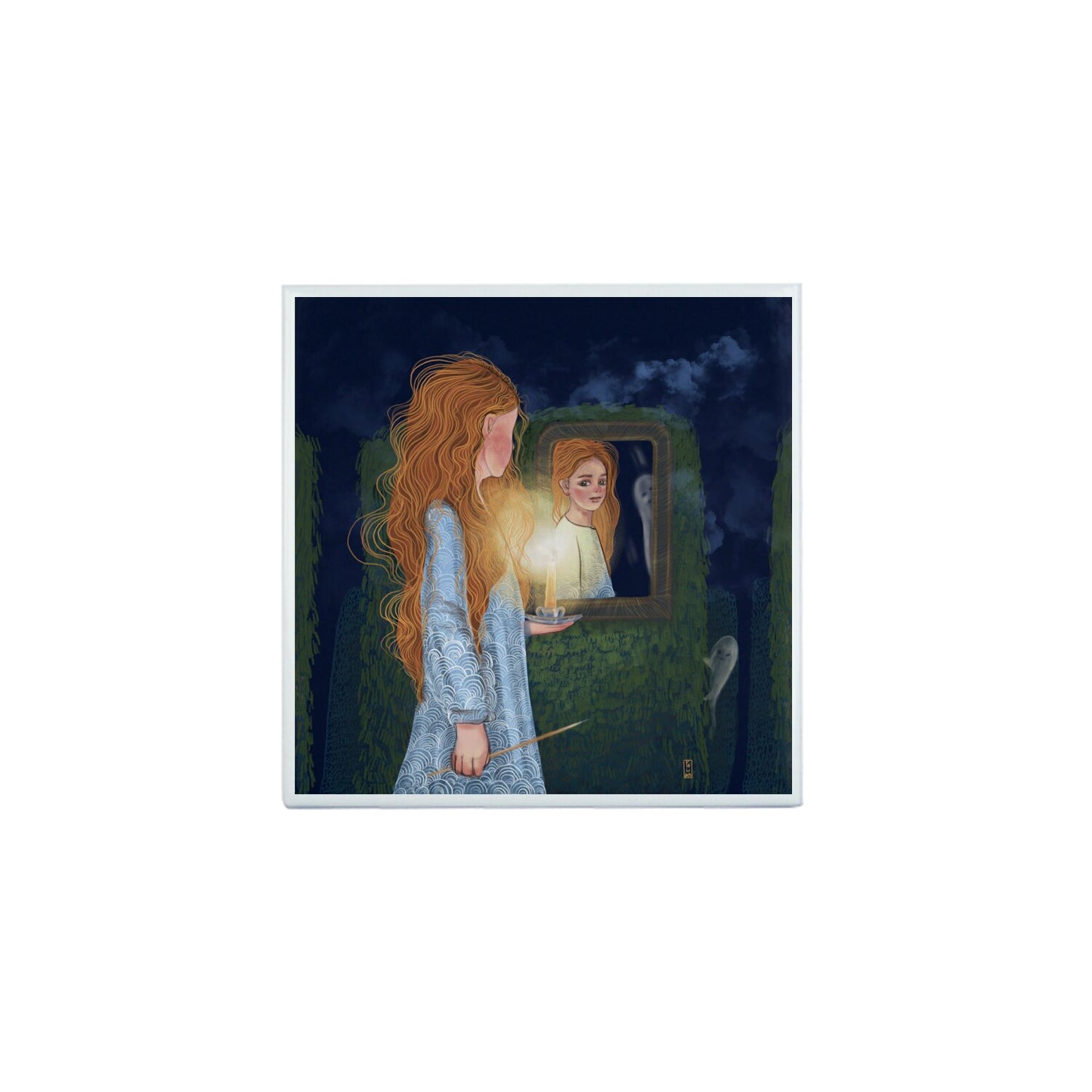 Ceramic Tiles - Dawn, Two Lovers, Night and Day