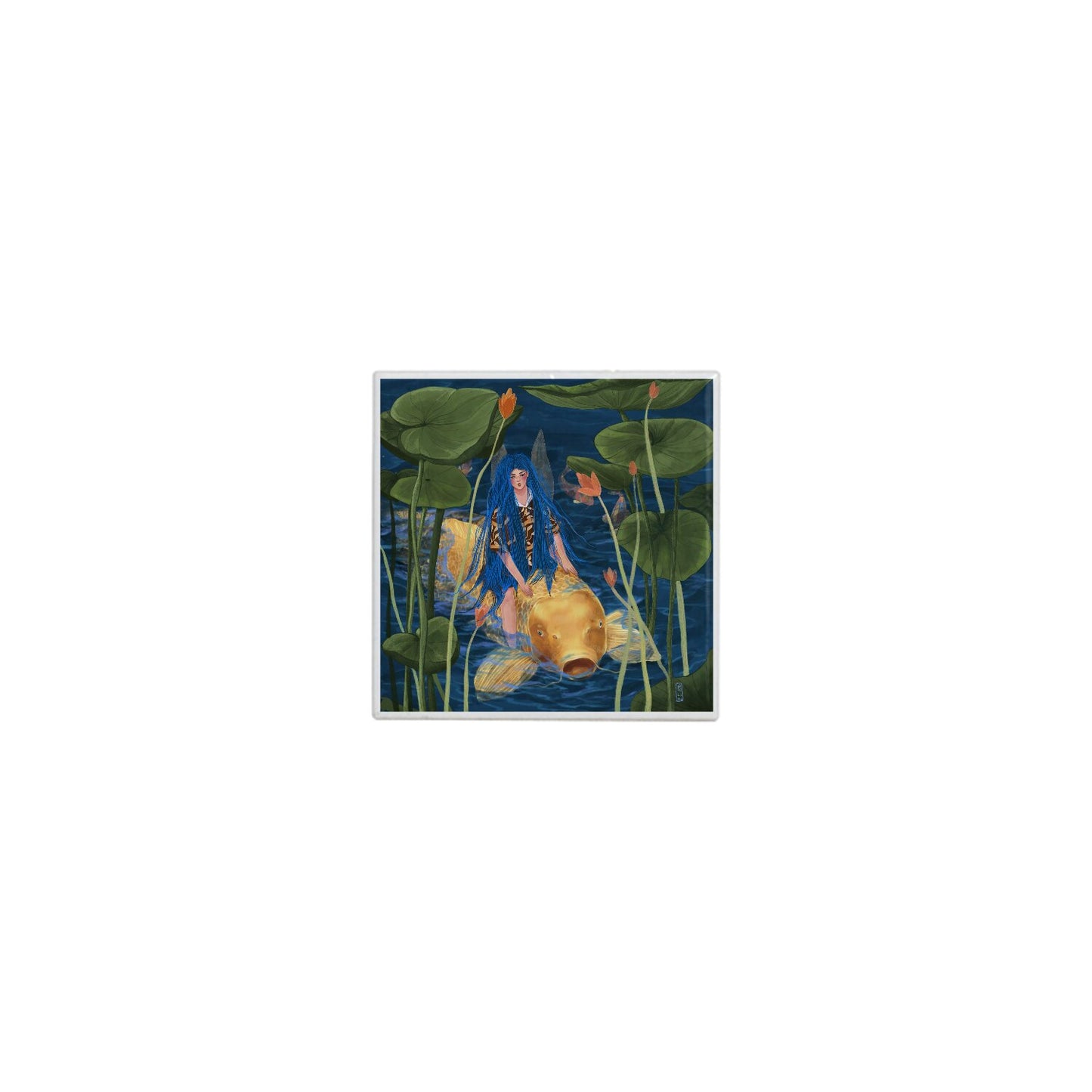 Ceramic Tiles - Dawn, Two Lovers, Night and Day