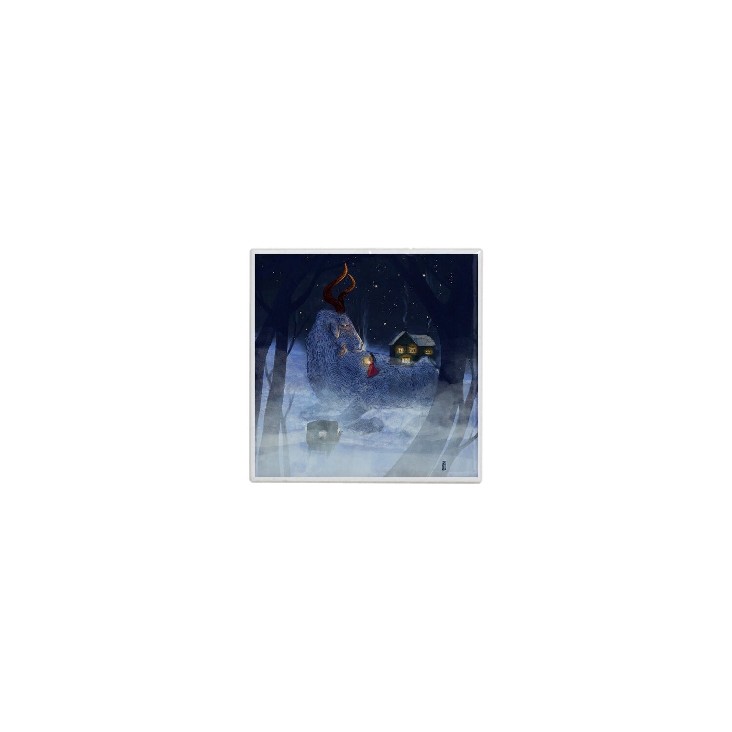 Ceramic Tiles - Dawn, Two Lovers, Night and Day