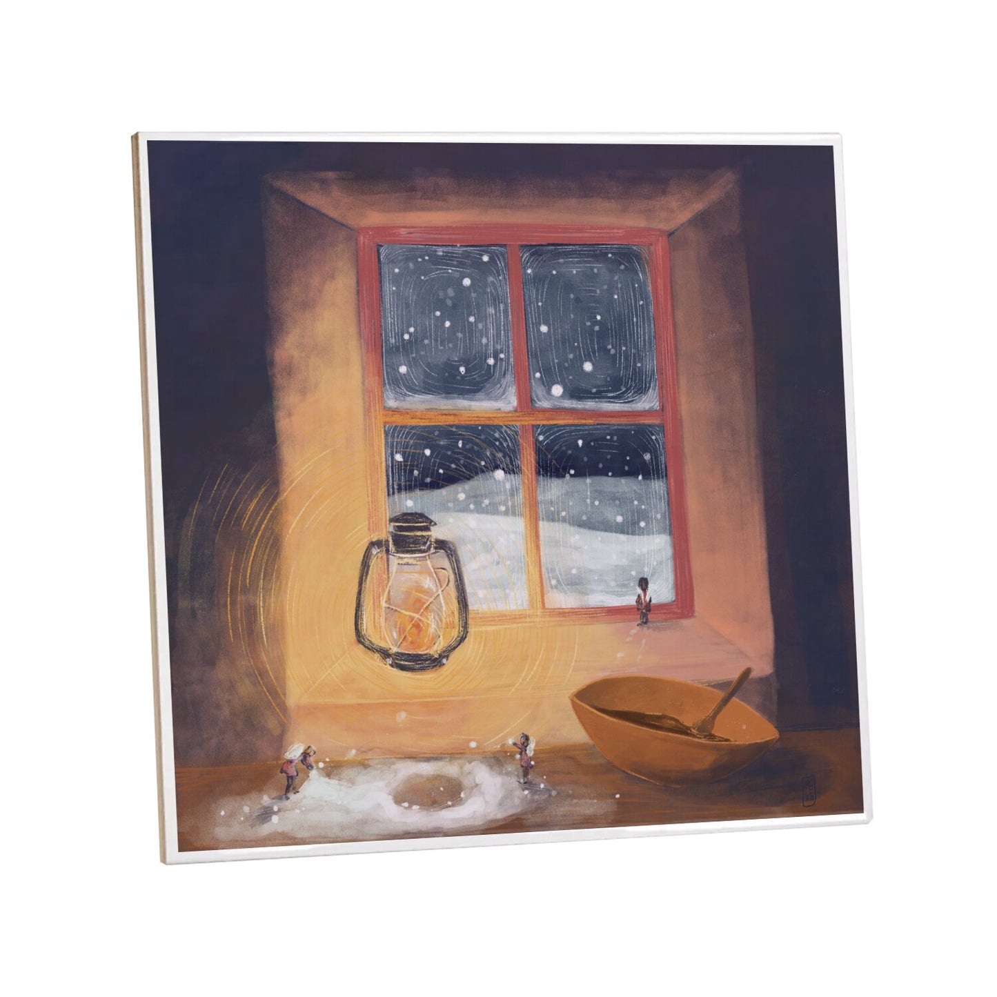 Ceramic Tiles - Little Helpers, Magical Winter