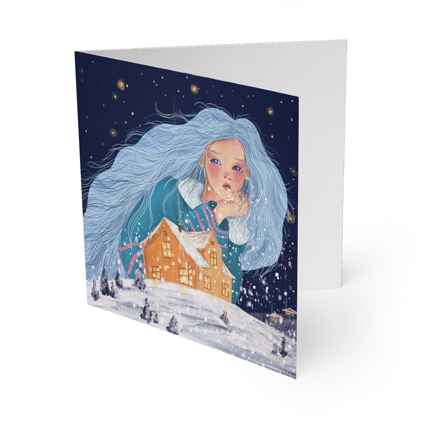 Postcard - The Snow Maiden