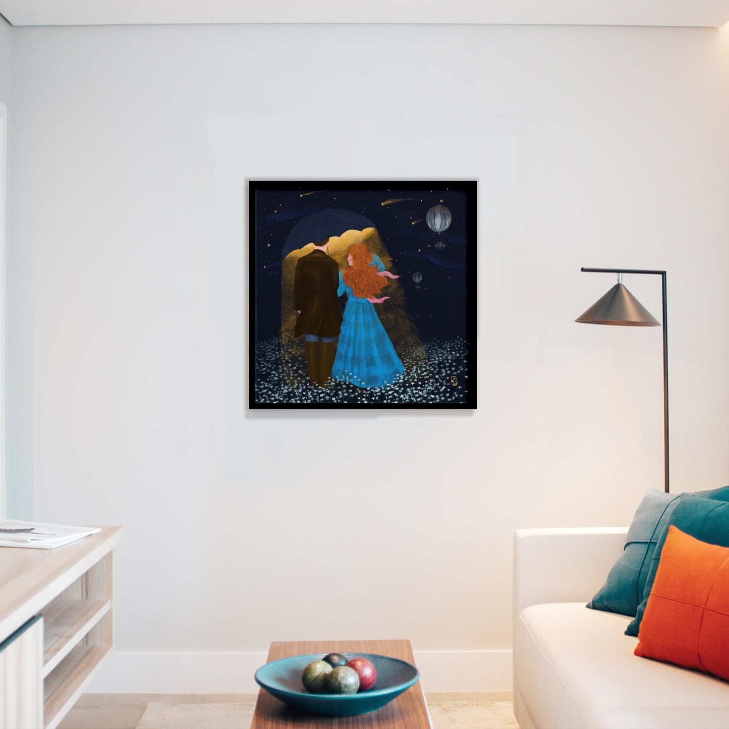 Fine Art Print - Dawn, Two Lovers, Night and Day