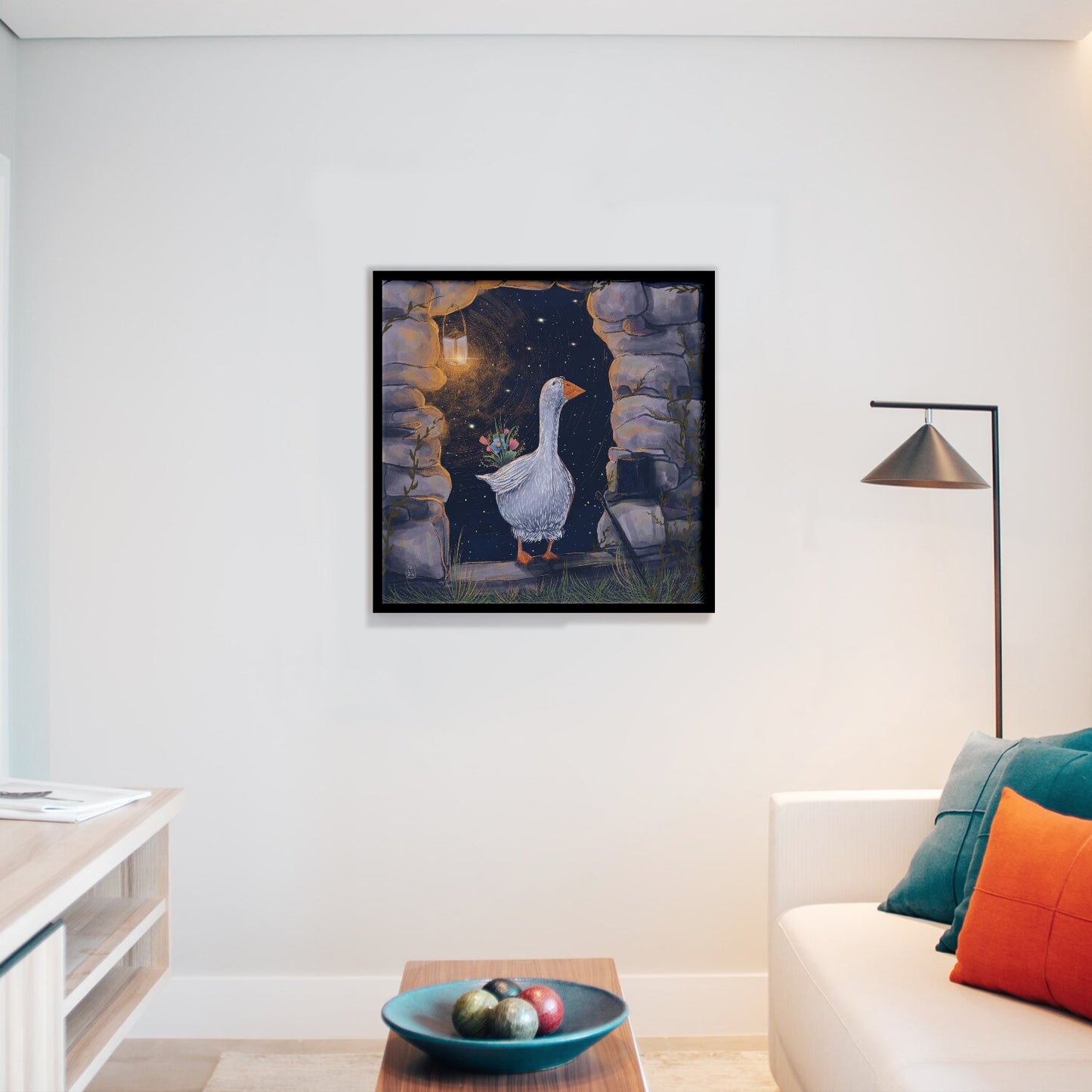 Fine Art Print - The Romantic Goose