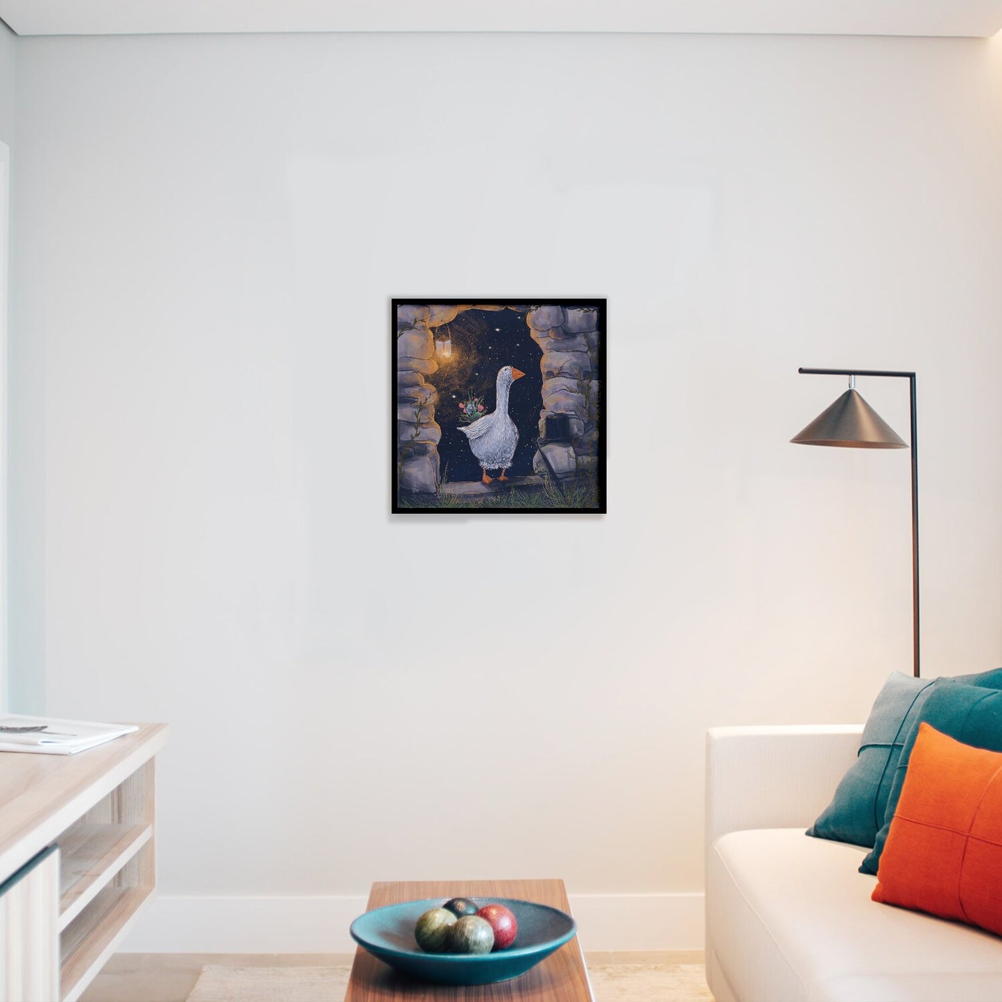 Fine Art Print - The Romantic Goose