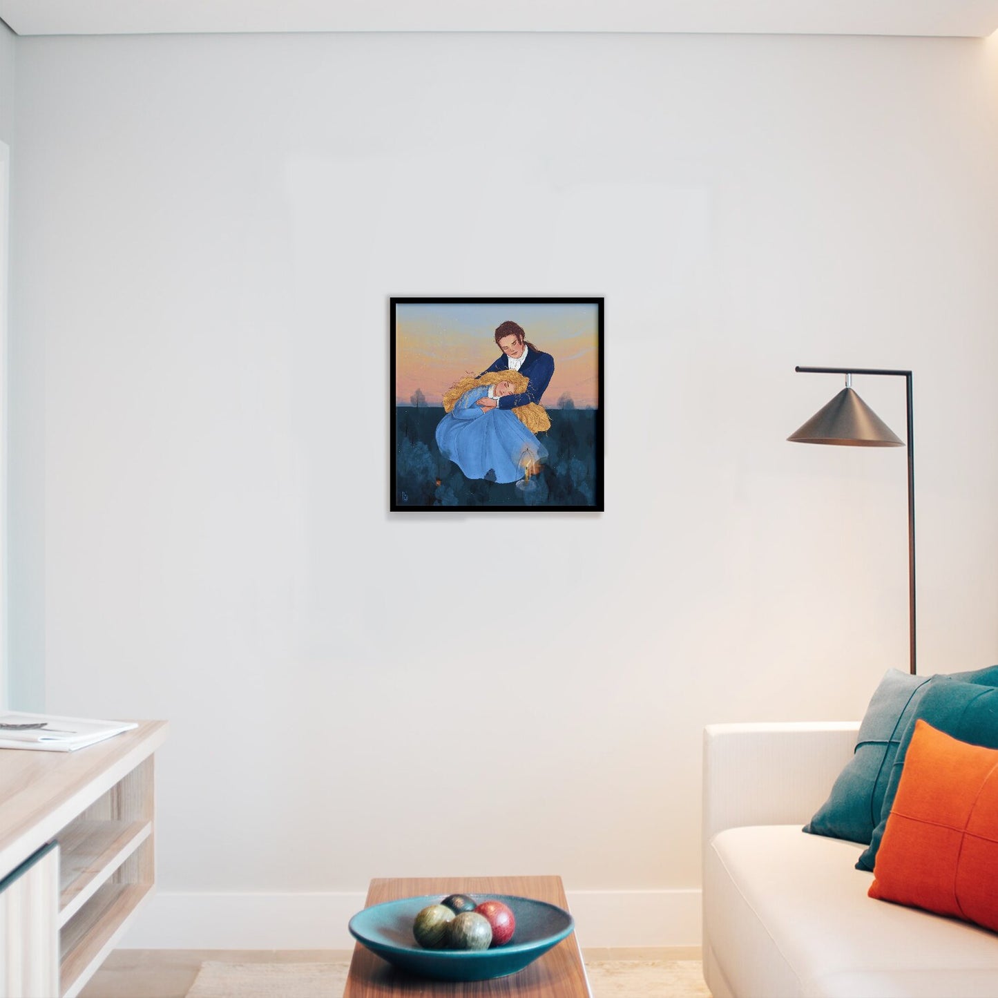 Fine Art Print - Dawn, Two Lovers, Night and Day