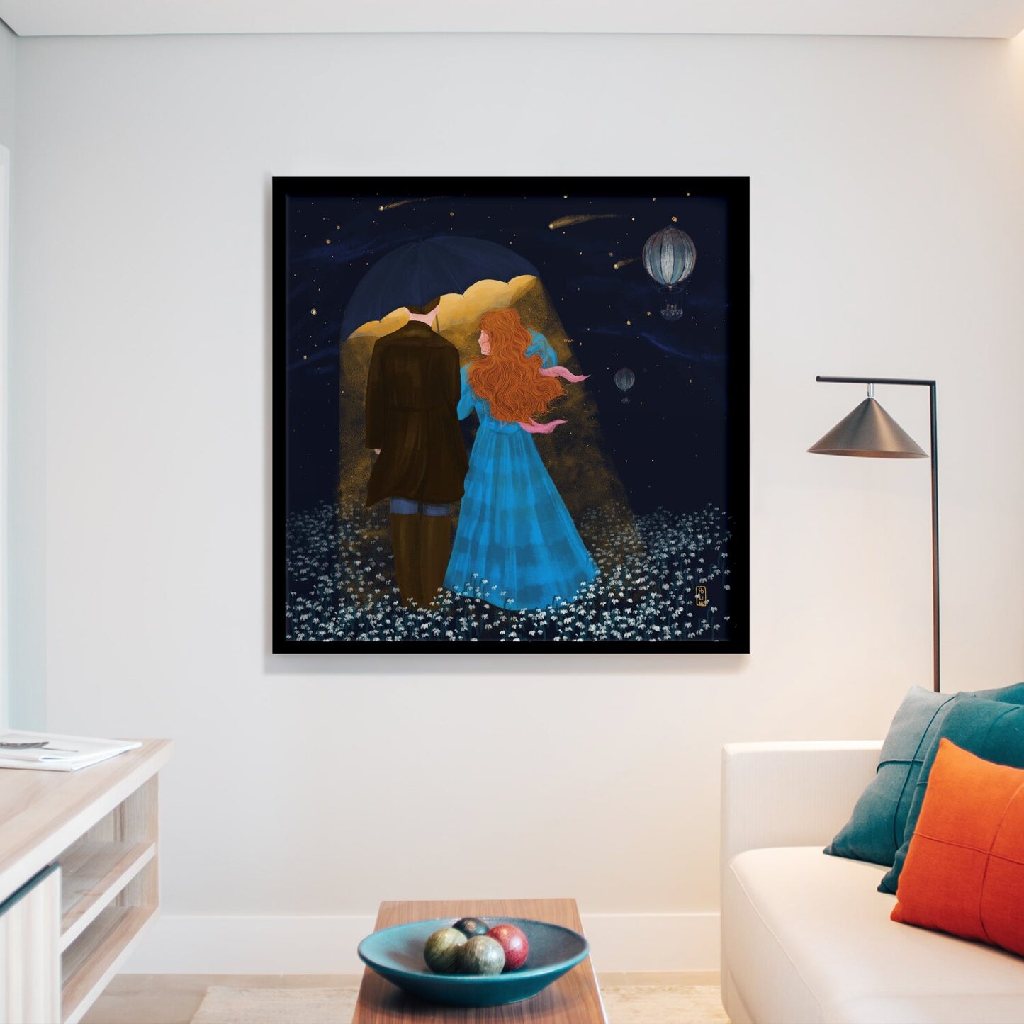 Fine Art Print - Dawn, Two Lovers, Night and Day