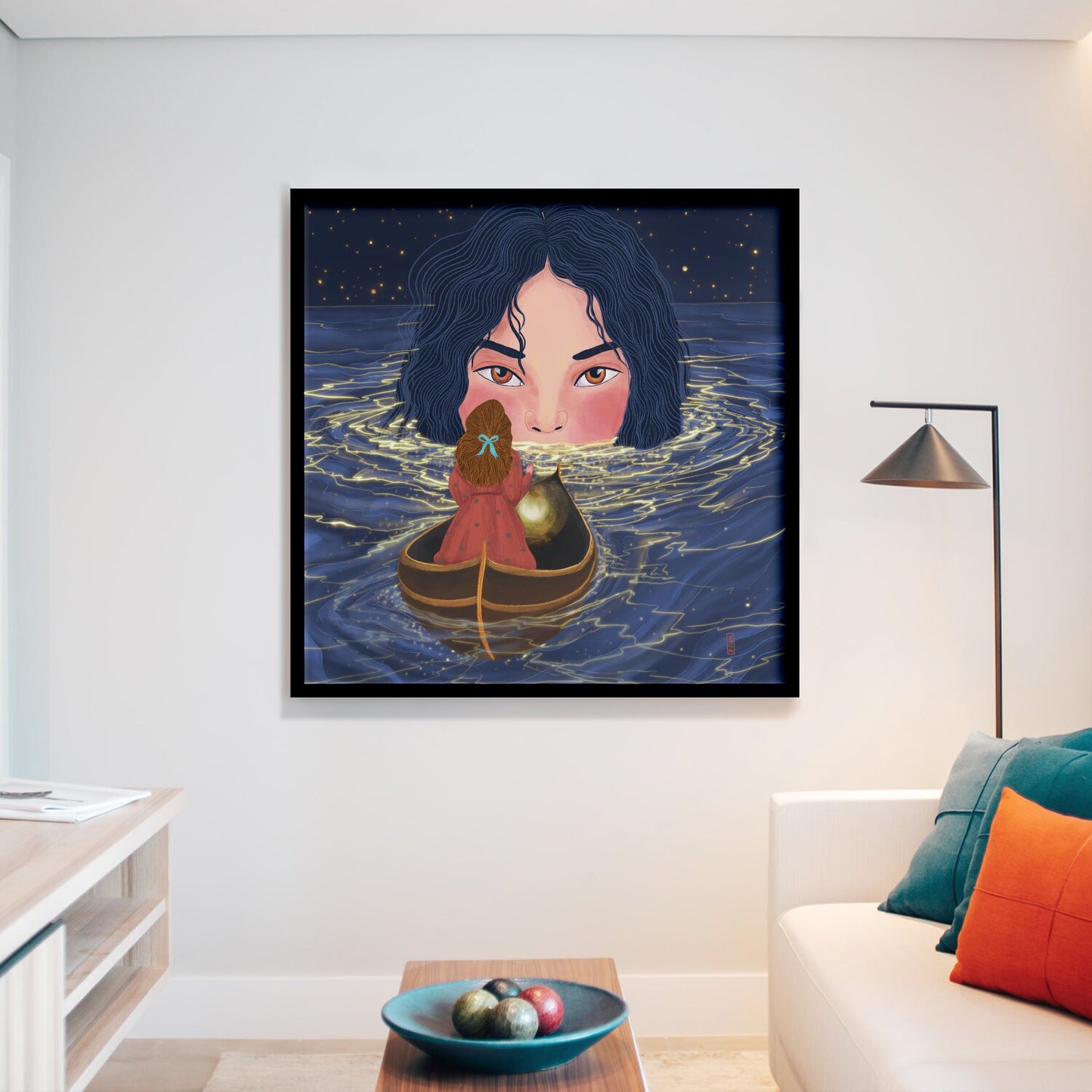 Fine Art Print - Dawn, Two Lovers, Night and Day