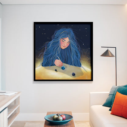 Fine Art Print - Dawn, Two Lovers, Night and Day