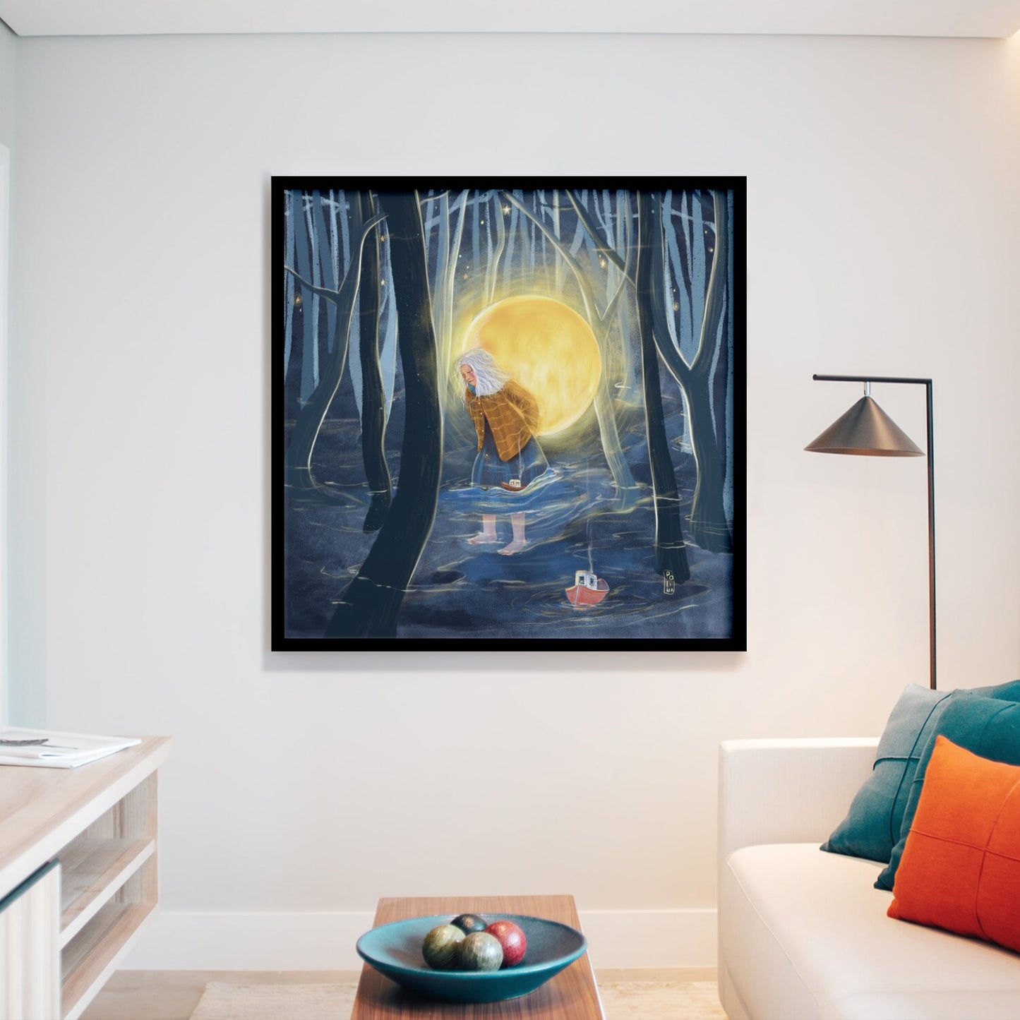 Fine Art Print - Dawn, Two Lovers, Night and Day