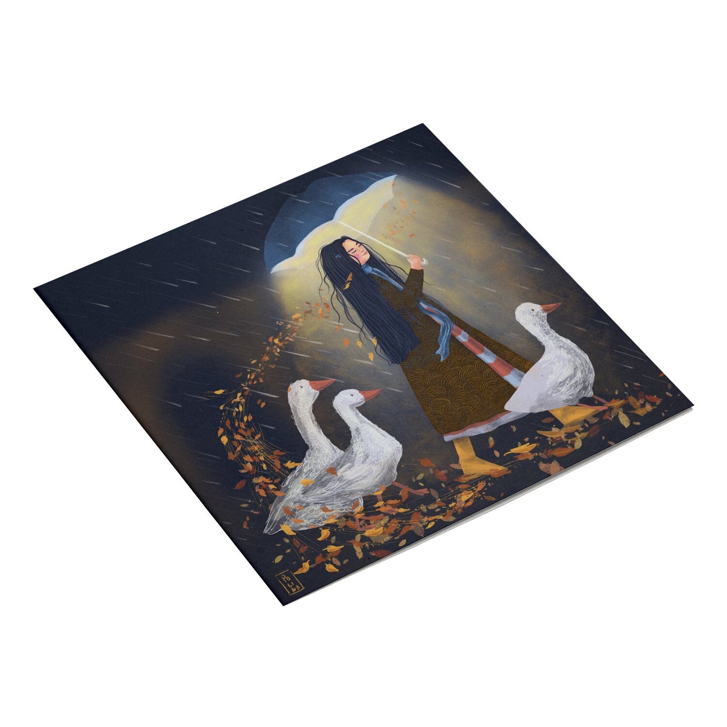 Postcard - Autumn Walk