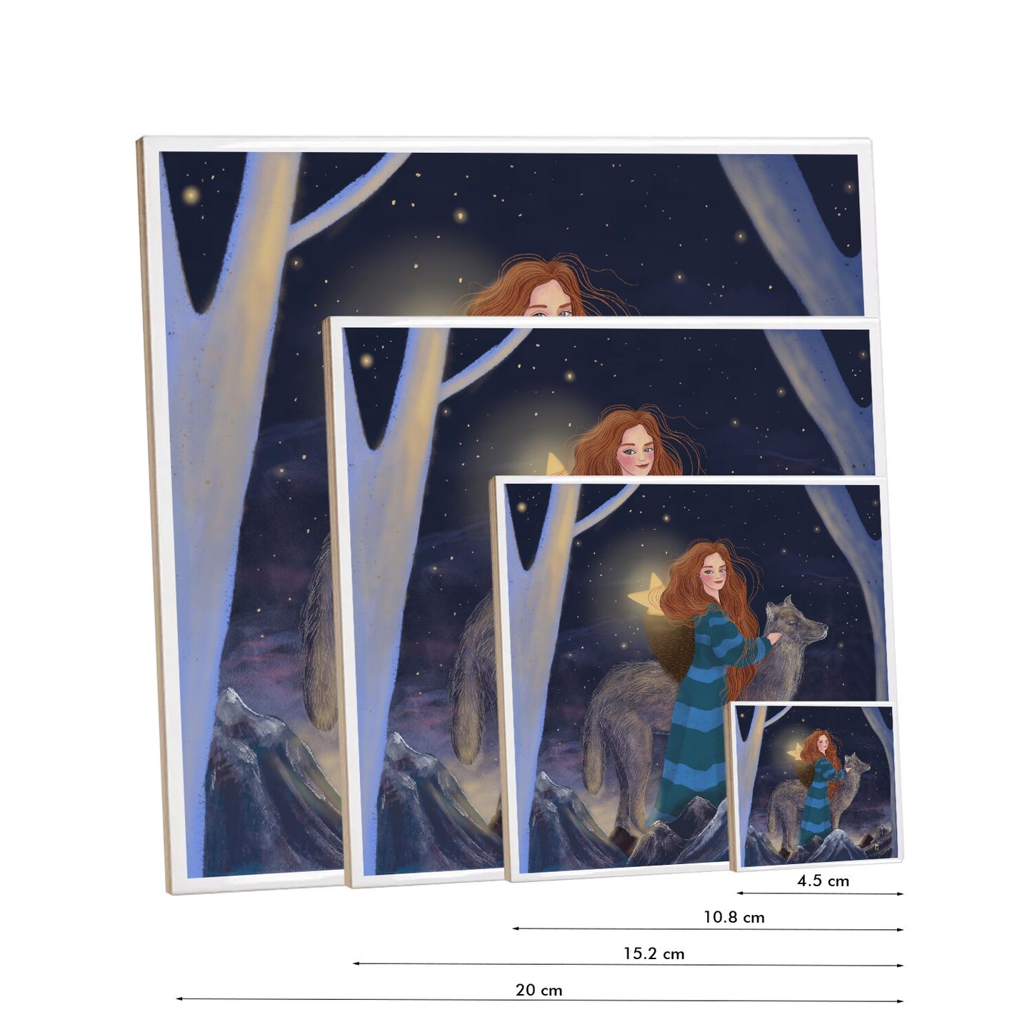 Ceramic Tiles - The Night Watcher