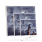 Ceramic Tiles - Dawn, Two Lovers, Night and Day