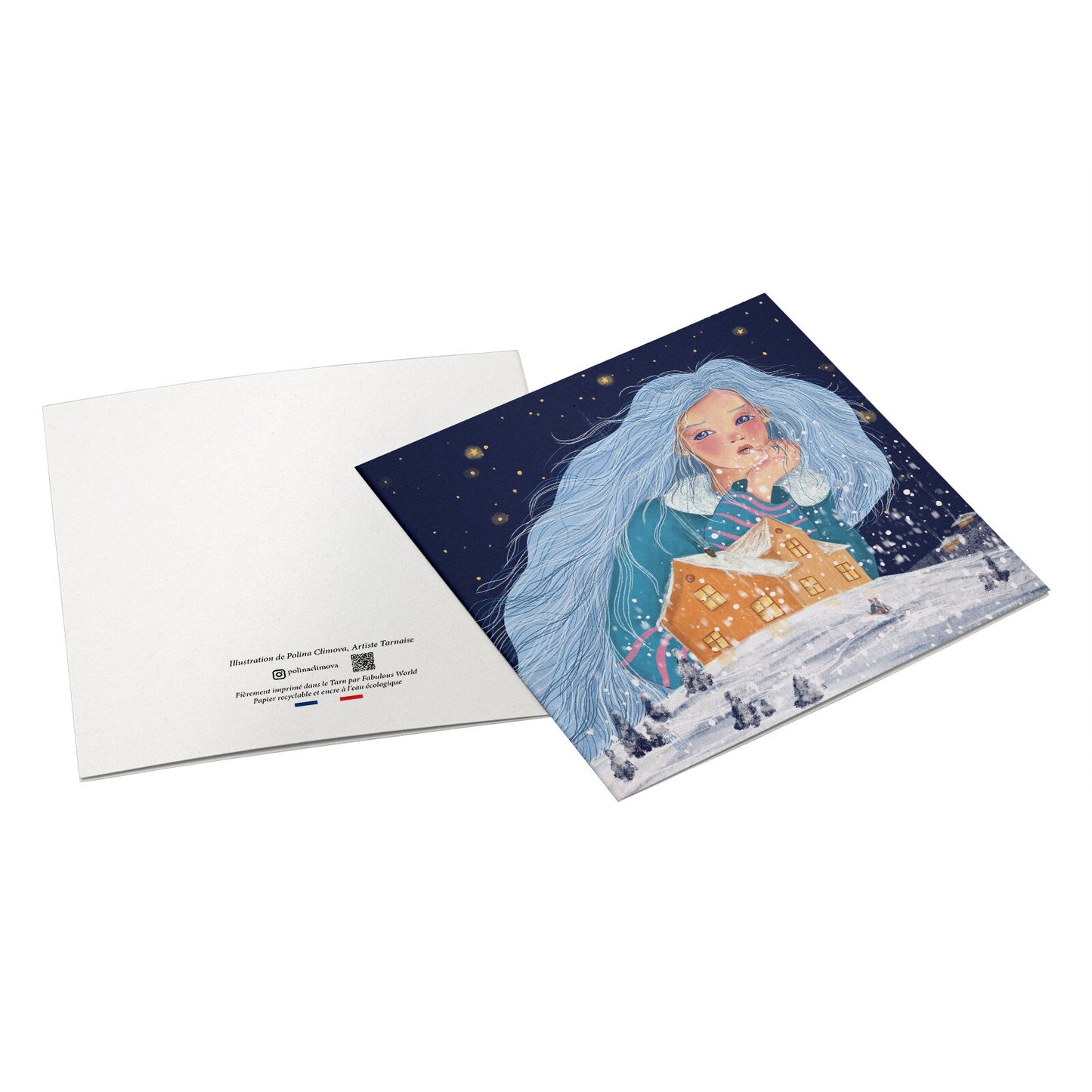 Postcard - The Snow Maiden