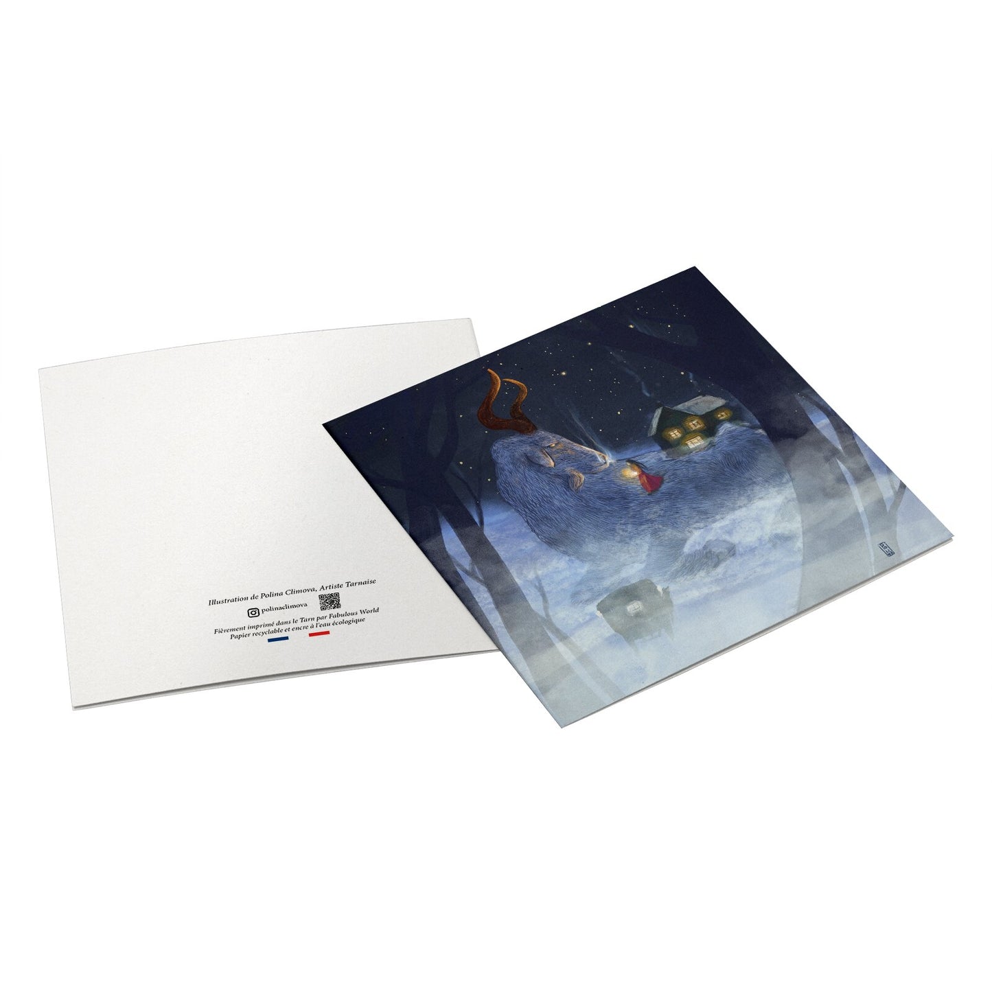 Postcard - Dawn, Two Lovers, Night and Day