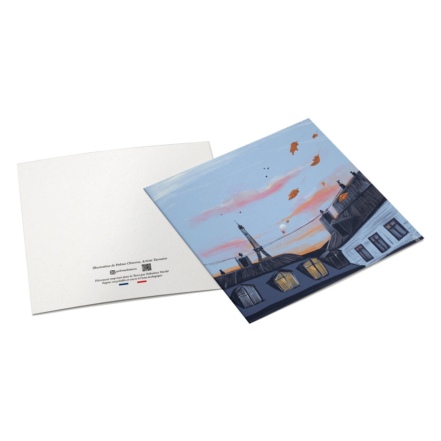 Carte postale - Automne à Paris