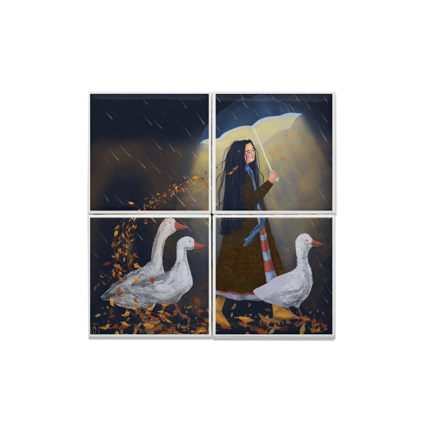 Ceramic Tiles - Autumn Walk