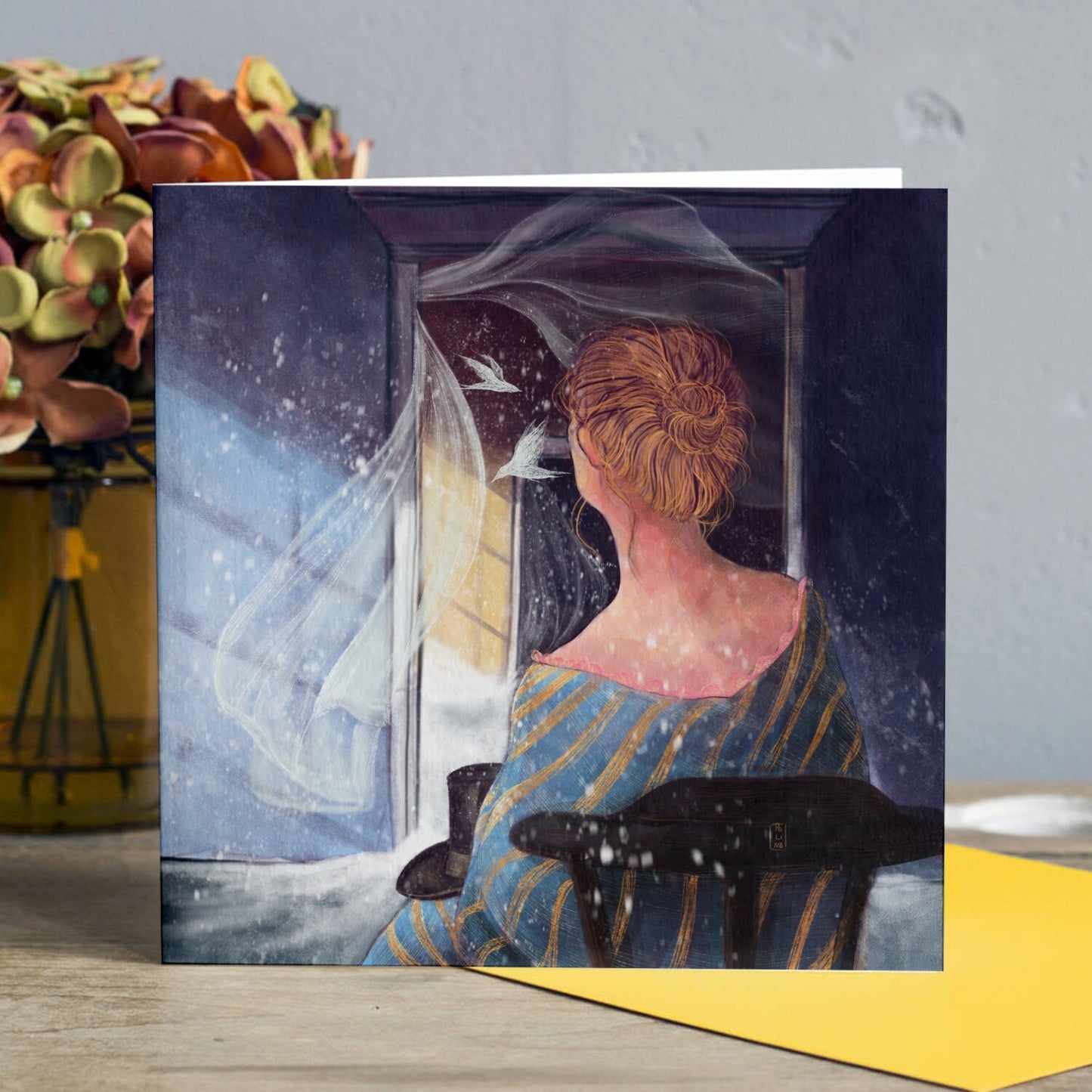 Postcard - Waiting for the Storm