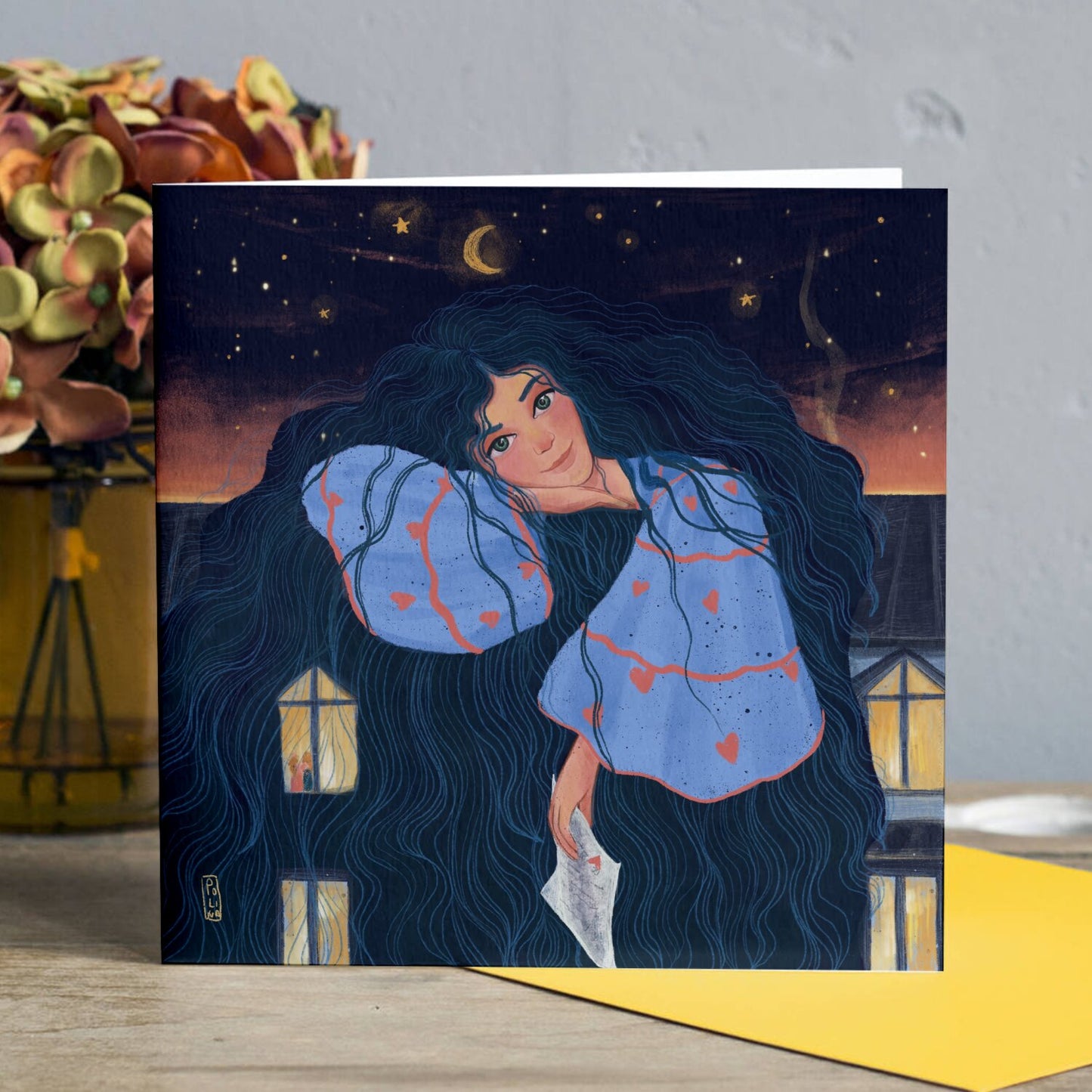 Postcard - Valentina