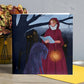 Postcard - Dawn, Two Lovers, Night and Day
