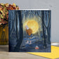 Postcard - Dawn, Two Lovers, Night and Day