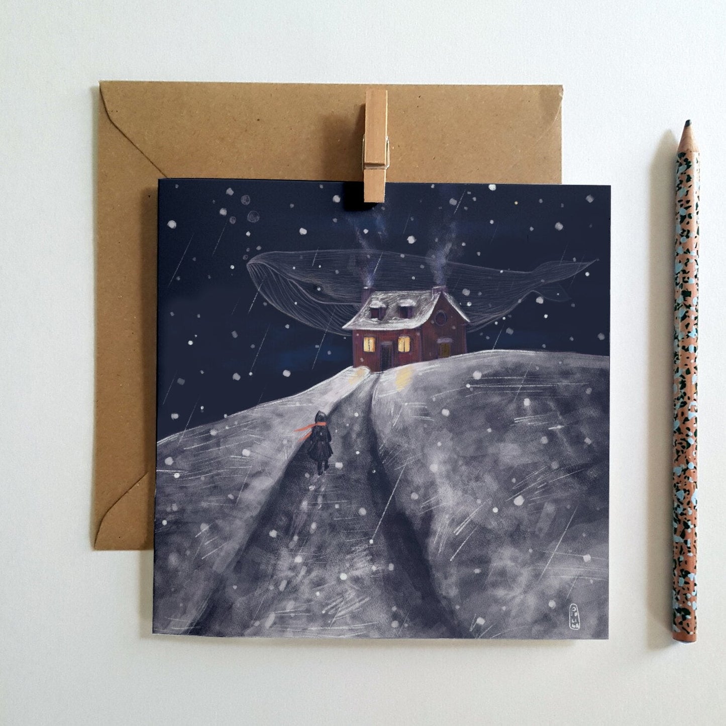 Postcard - Snow Magic