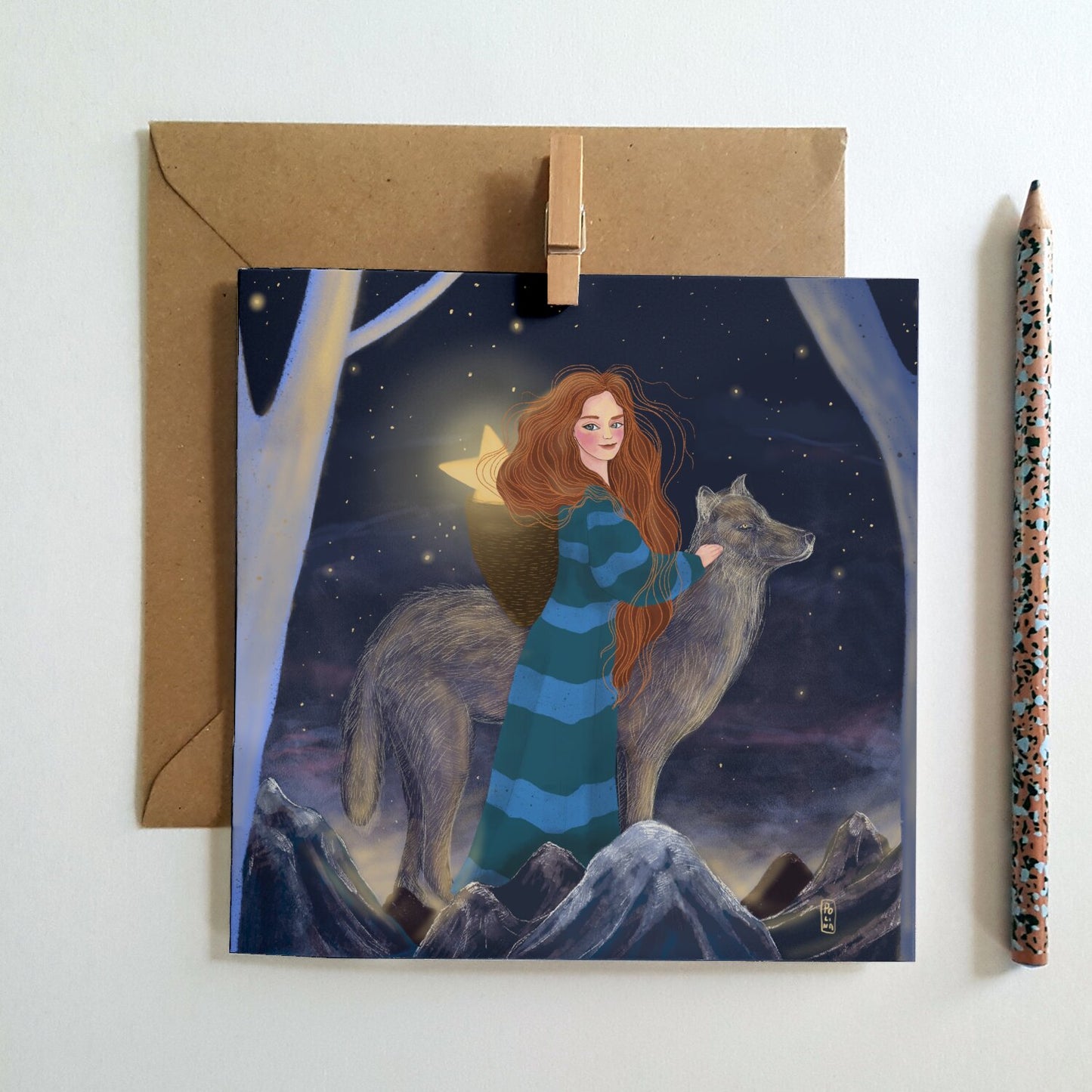 Postcard - The Night Watcher