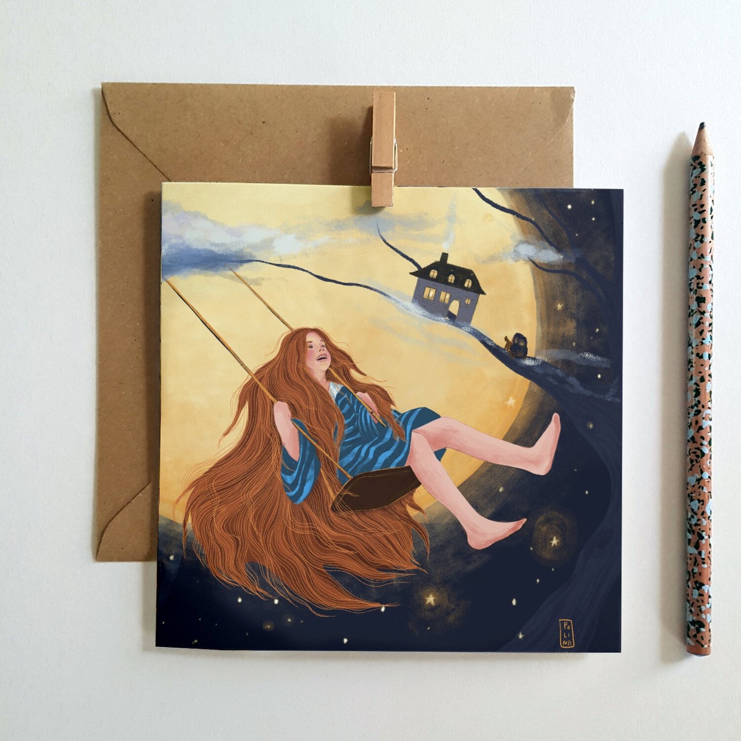 Postcard - Le Reve