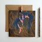 Postcard - Dawn, Two Lovers, Night and Day