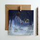 Postcard - Dawn, Two Lovers, Night and Day