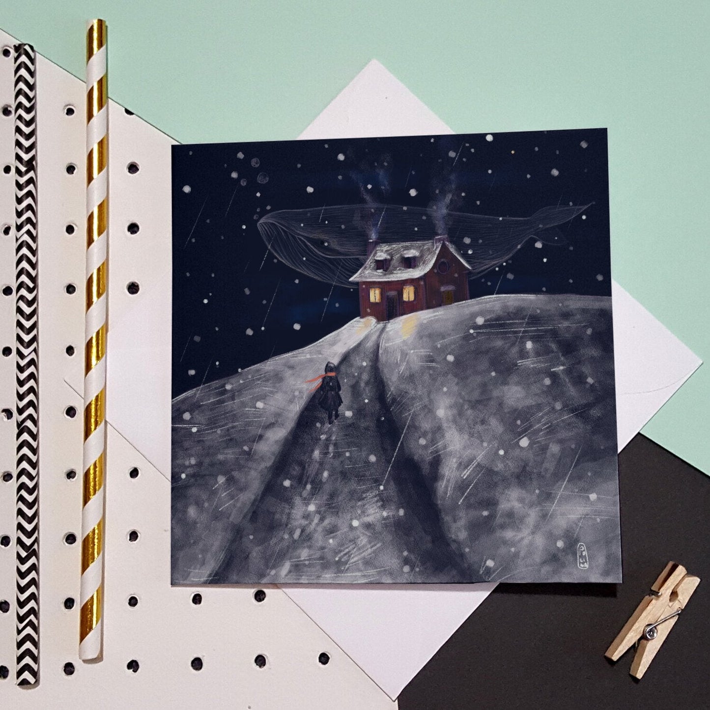 Postcard - Snow Magic