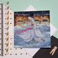 Postcard - The Romantics at the ice rink
