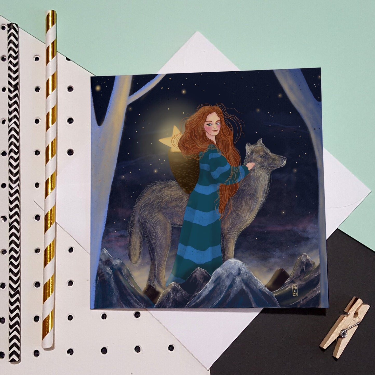 Postcard - The Night Watcher