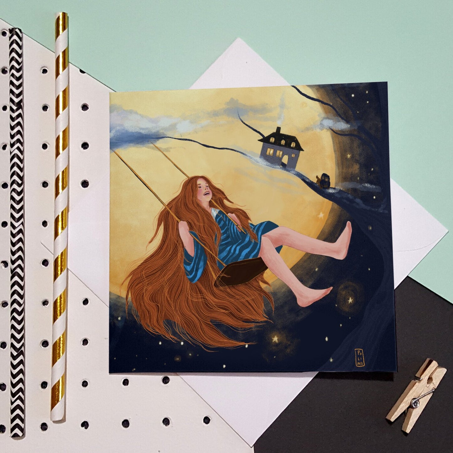 Postcard - Le Reve