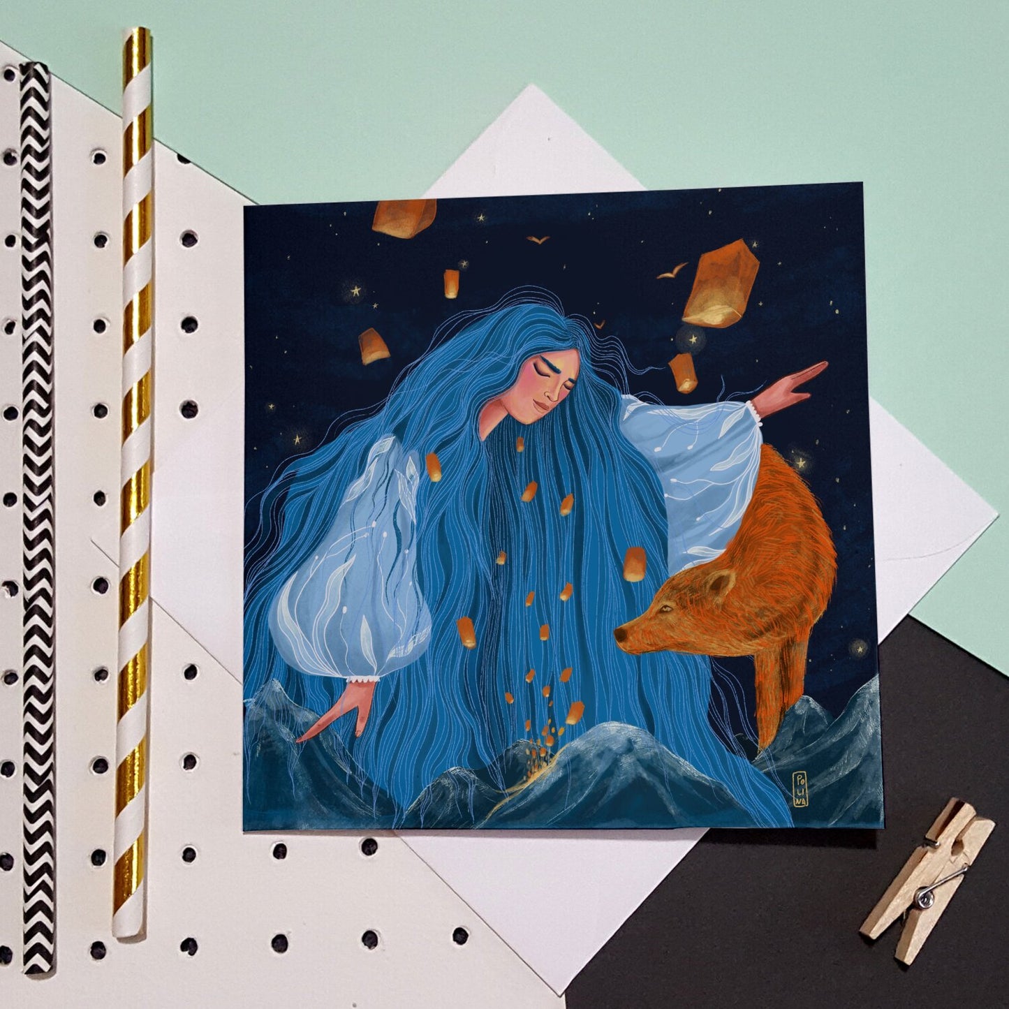 Postcard - Wild