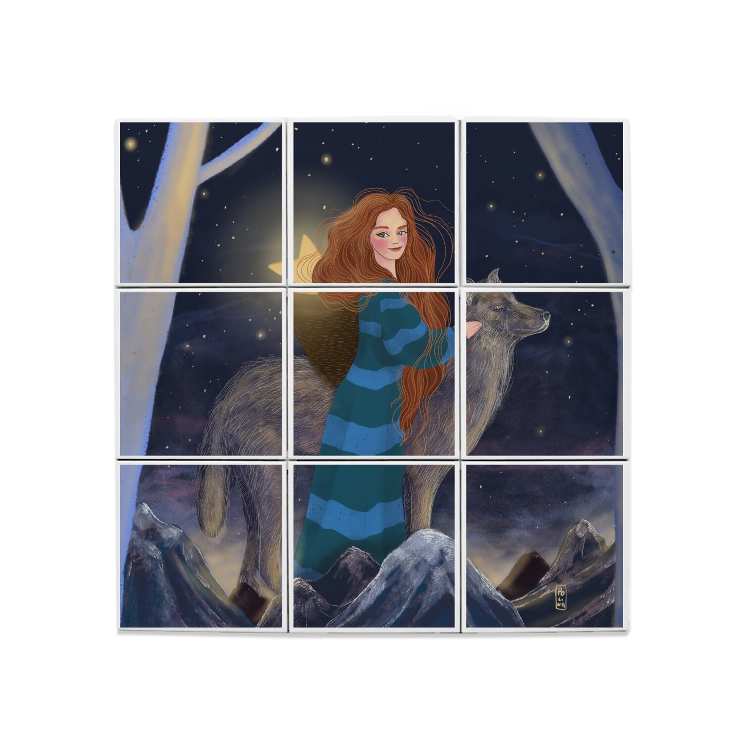 Ceramic Tiles - The Night Watcher