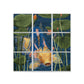 Ceramic Tiles - Dawn, Two Lovers, Night and Day