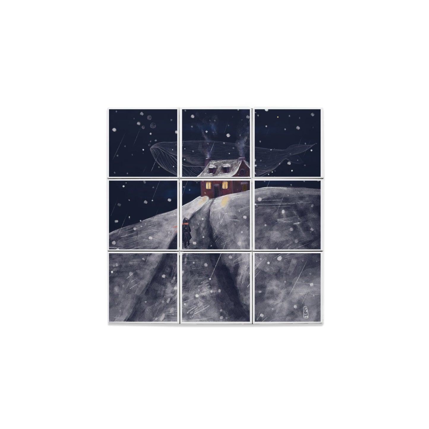 Ceramic Tiles - Snow Magic