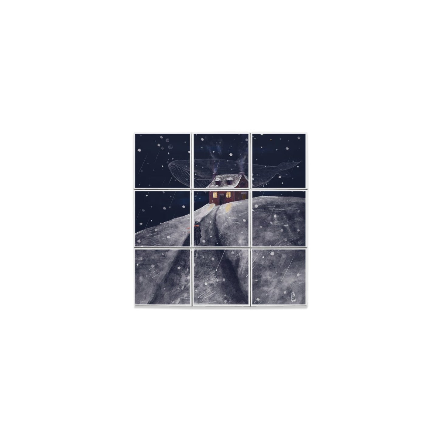 Ceramic Tiles - Snow Magic
