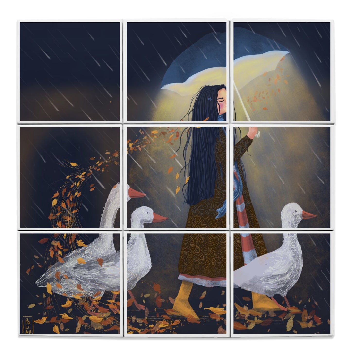 Ceramic Tiles - Autumn Walk